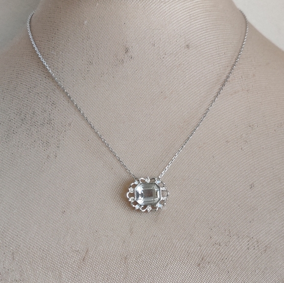 Swarovski Emerald Cut Necklace - Picture 15 of 15